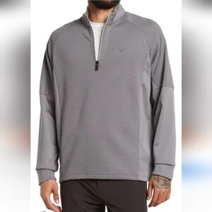 Callaway Gray Quarter-Zip Sweatshirt